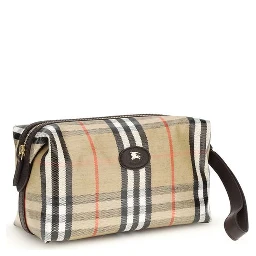 Beige Cotton Wallet