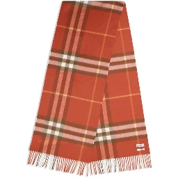 Red Cashmere Scarf
