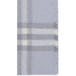 Light Blue Wool Scarf