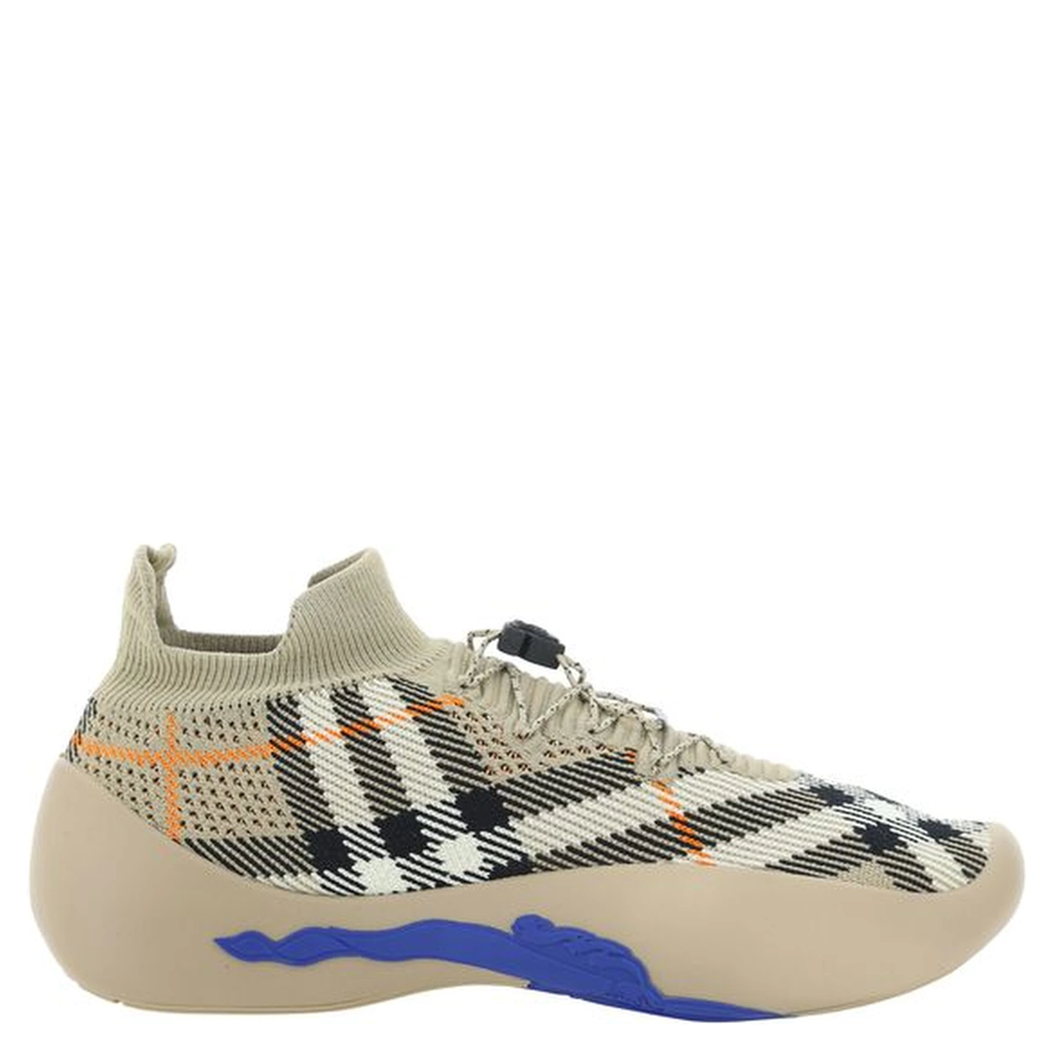 Brown Rubber Athletic Sneakers