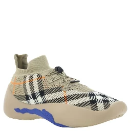 Brown Rubber Athletic Sneakers