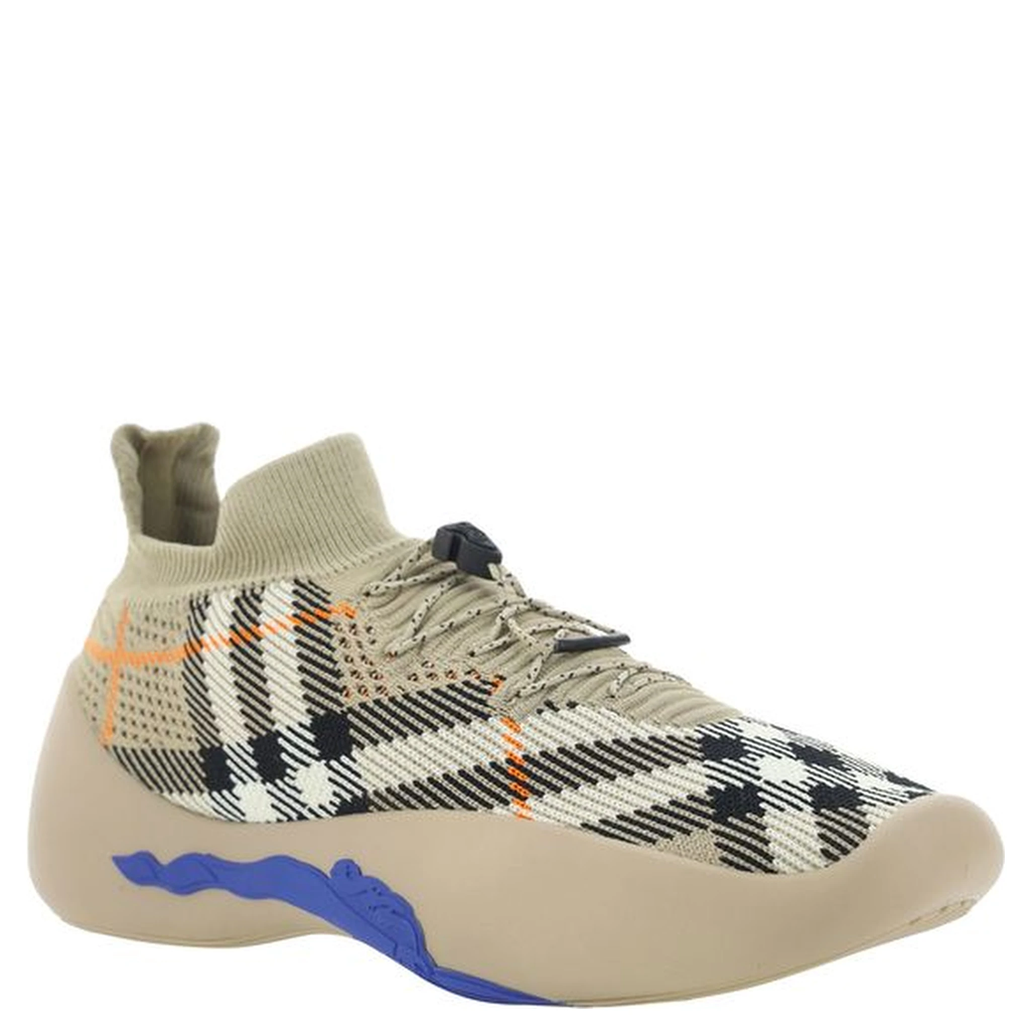 Brown Rubber Athletic Sneakers
