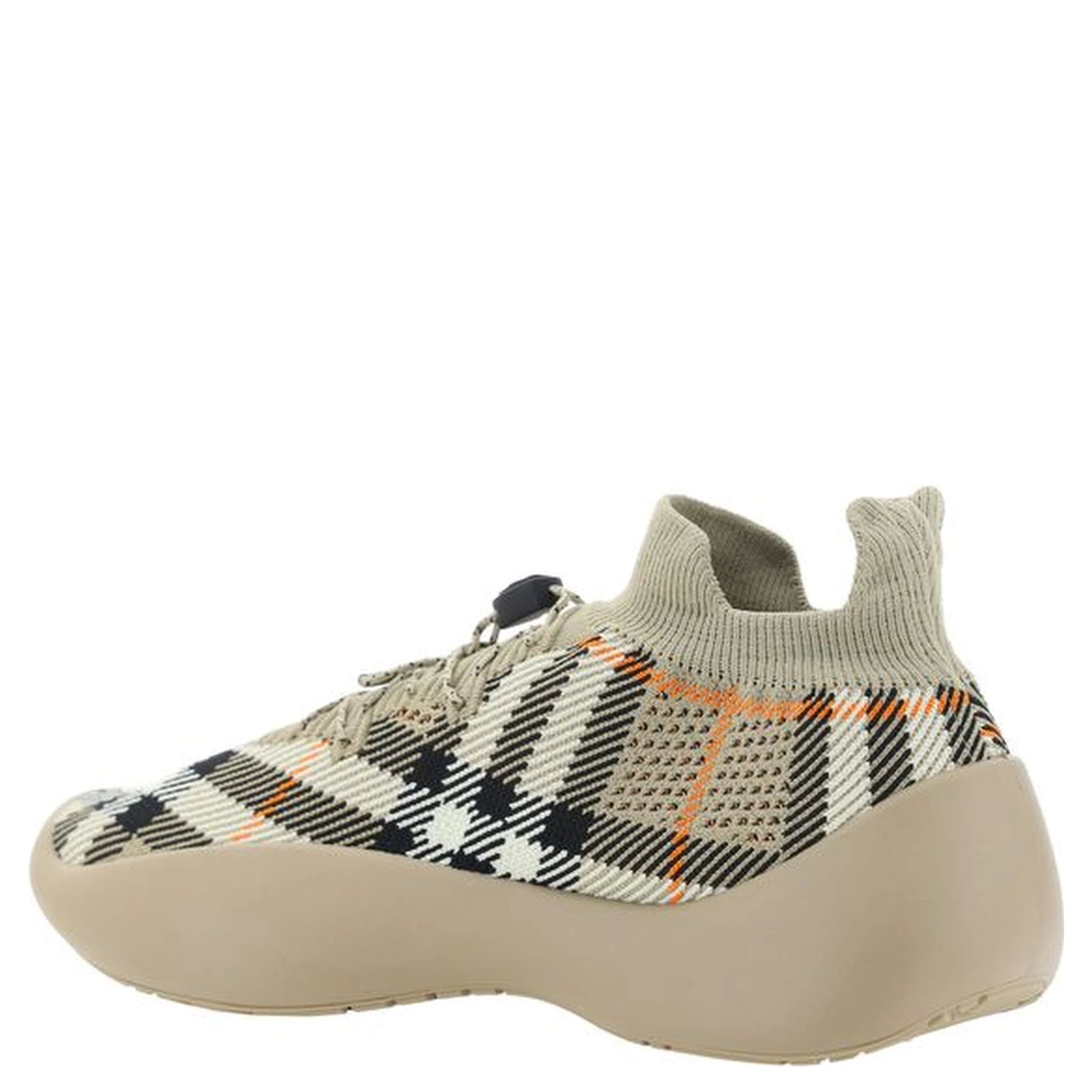 Brown Rubber Athletic Sneakers