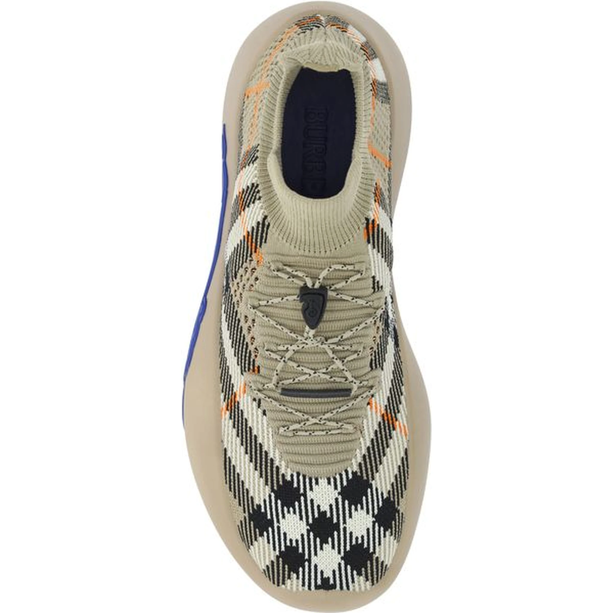 Brown Rubber Athletic Sneakers