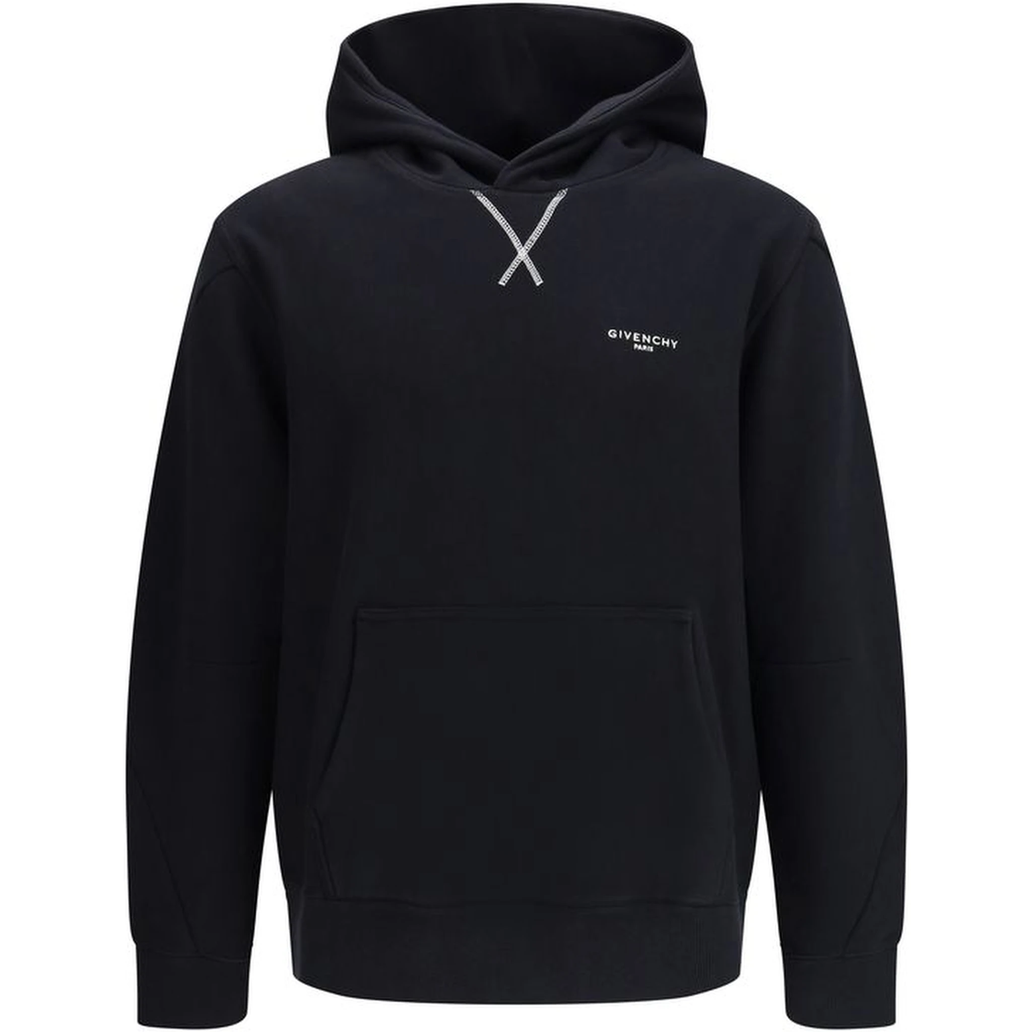 Black Cotton Sweatshirt