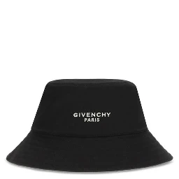 Black Cotton Bucket Hat