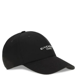 Black Cotton Cap (Baseball Hat)