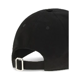 Black Cotton Cap (Baseball Hat)