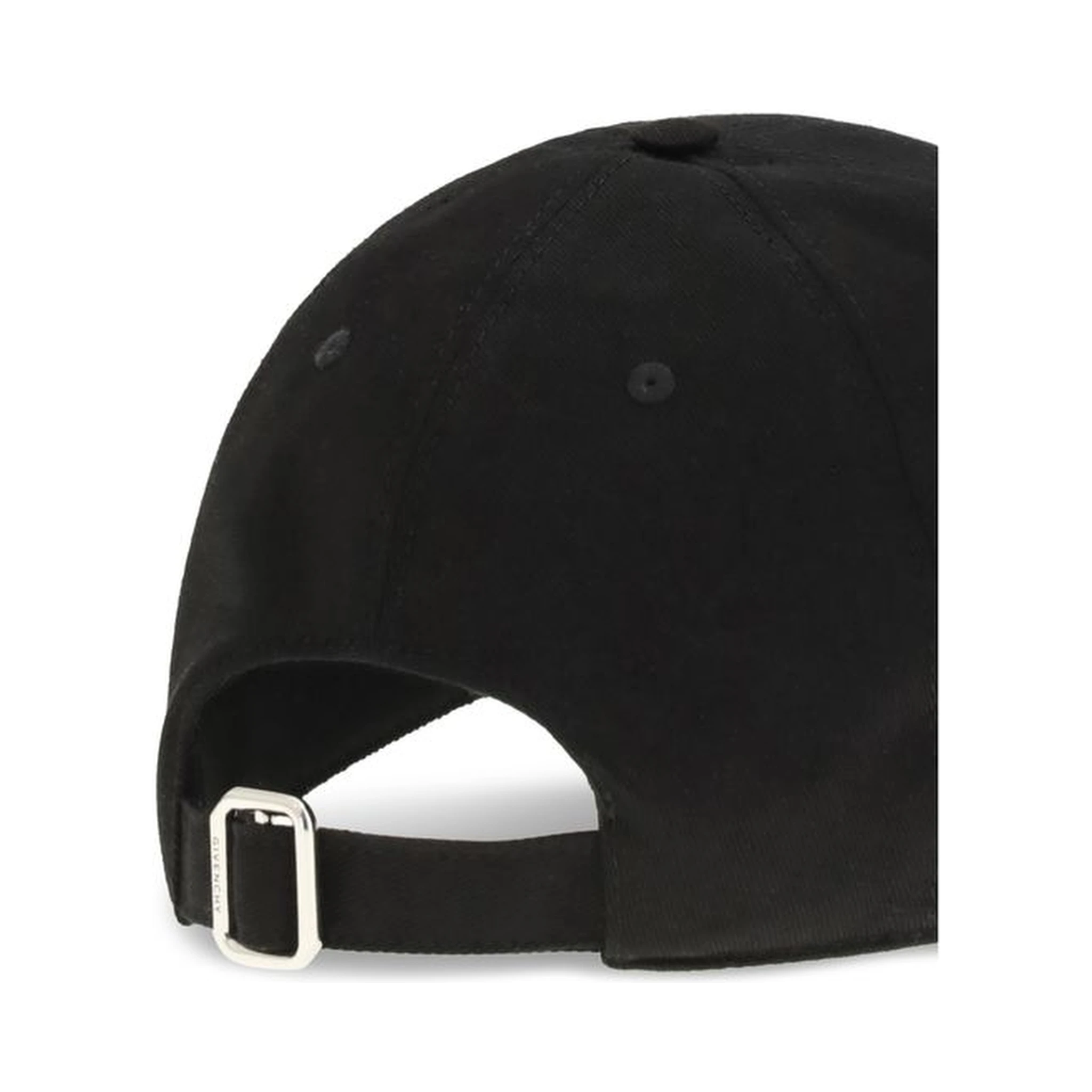 Black Cotton Cap (Baseball Hat)
