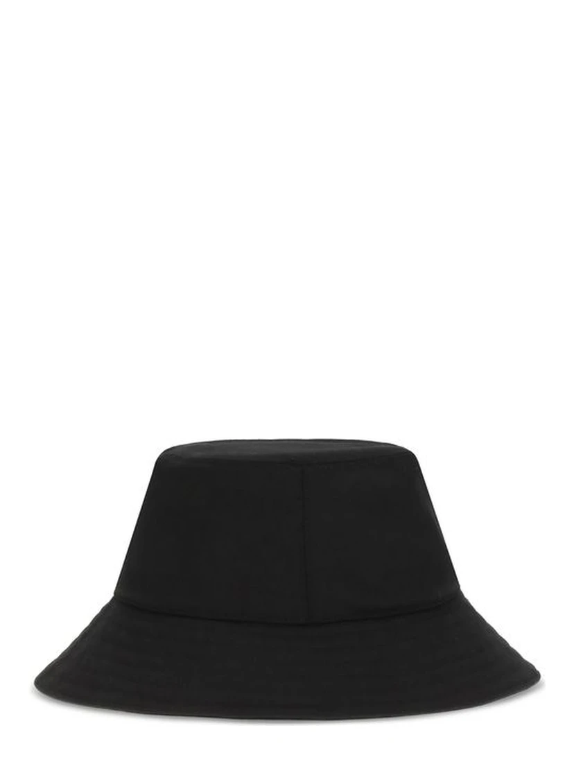 Black Cotton Bucket Hat