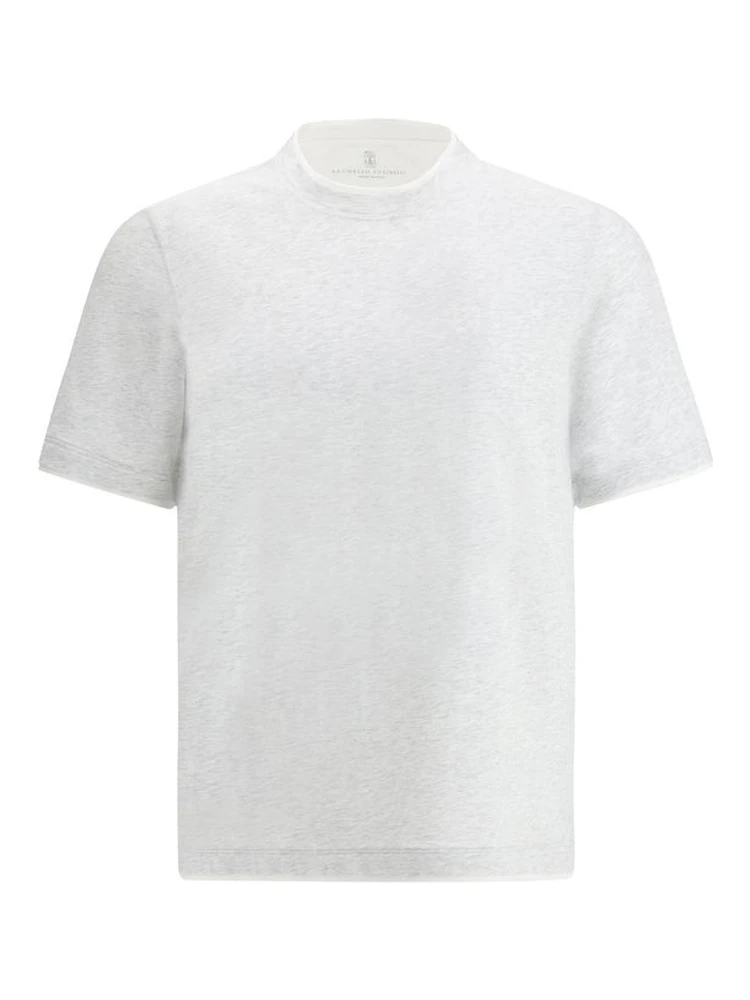 Gray Cotton T-Shirt