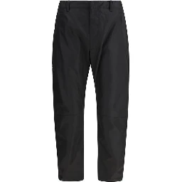 Black Recycled Polyamide Casual Pants