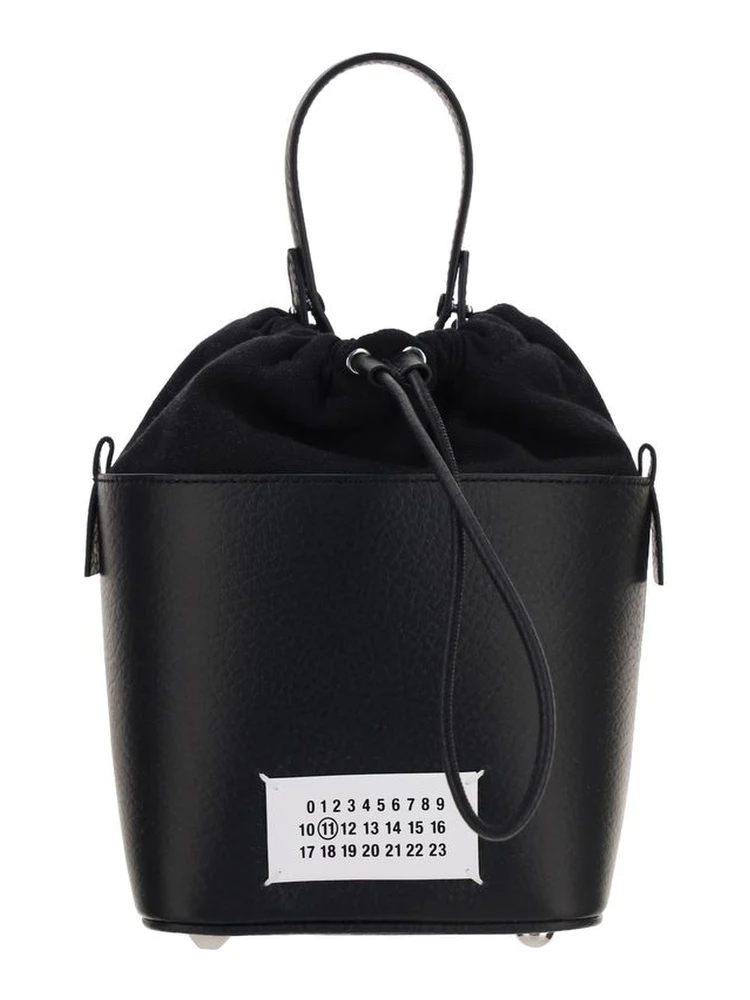 Black Calf Leather Bos Taurus Shoulder Bag