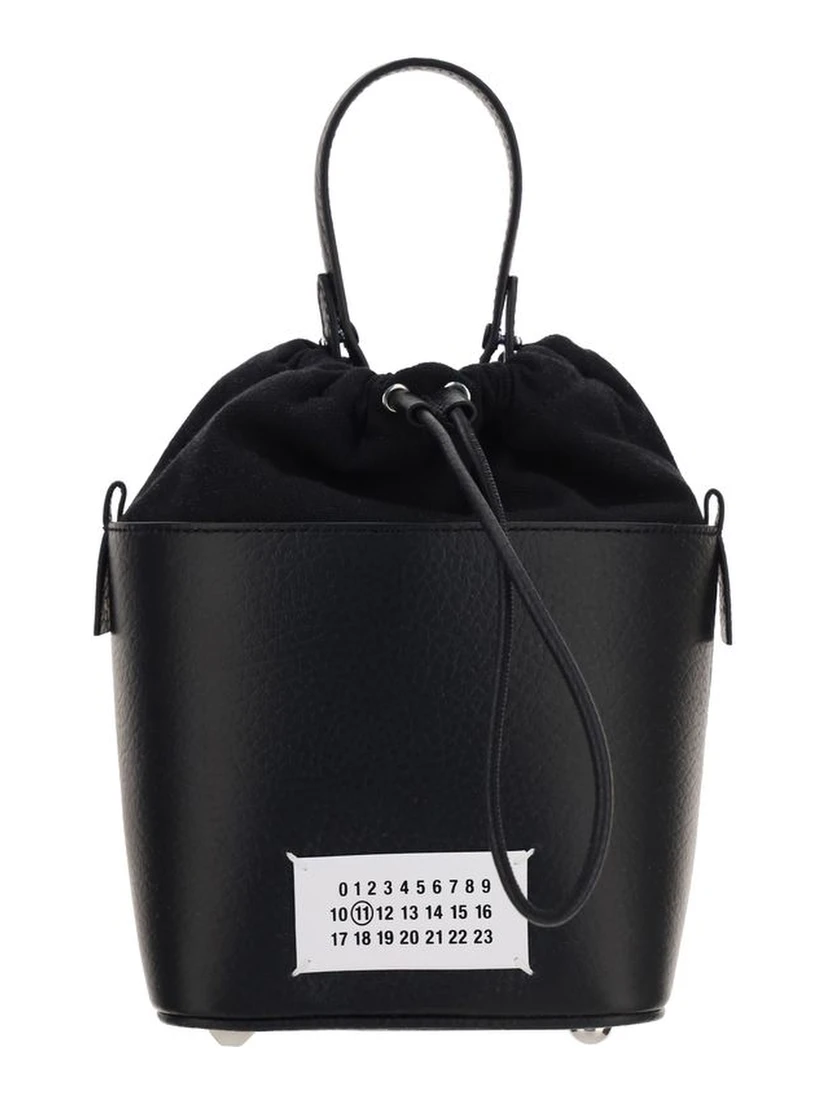 Black Calf Leather Bos Taurus Shoulder Bag