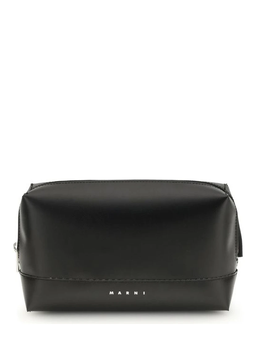 Black Calf Leather Bos Taurus Shoulder Bag