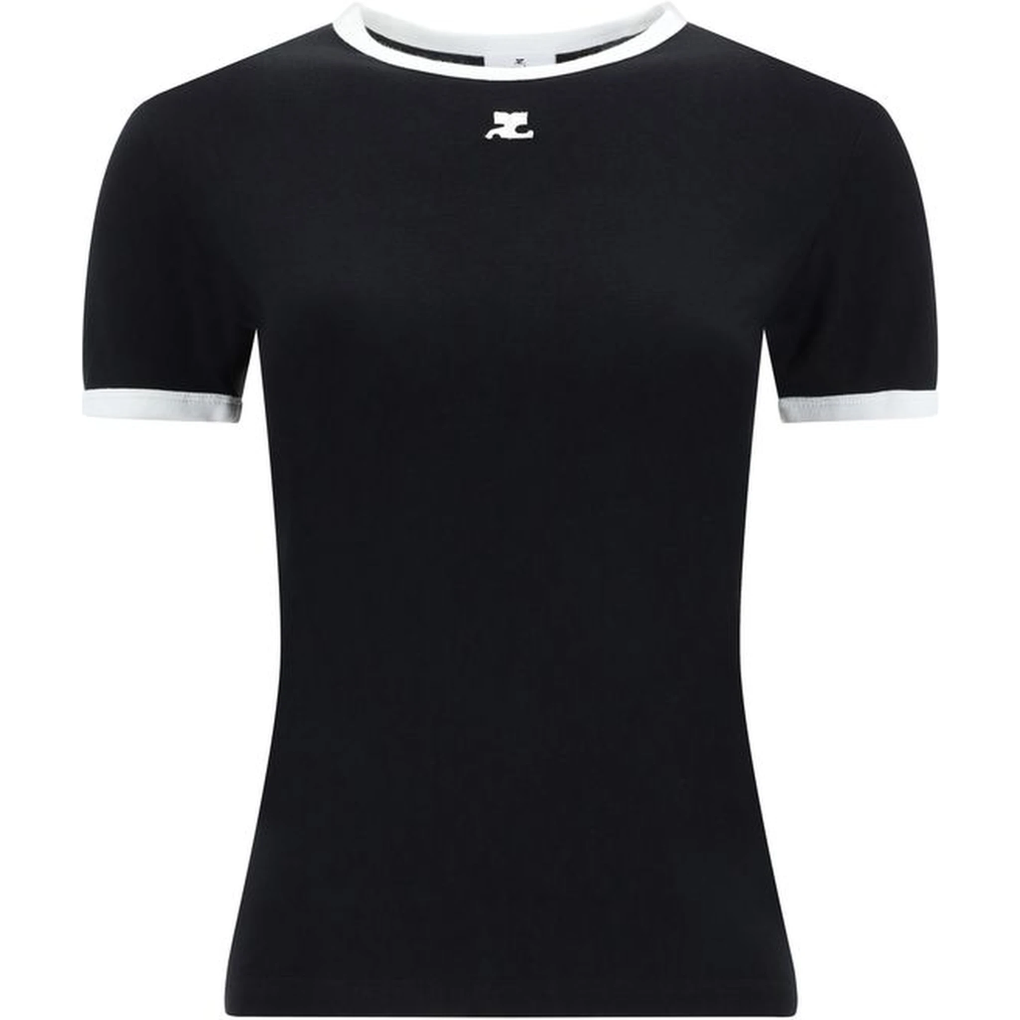 Black Cotton T-Shirt