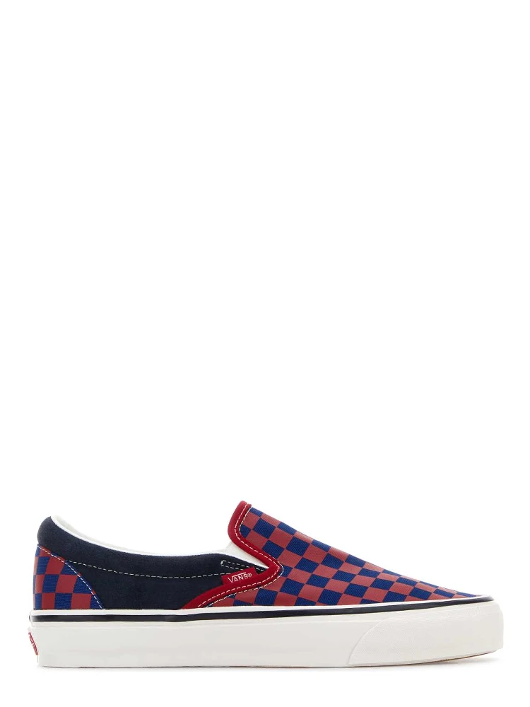 LX Classic Slip-On 98 BLUE CHECKERBOARD