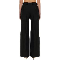 WIDE GABARDINE PANTS