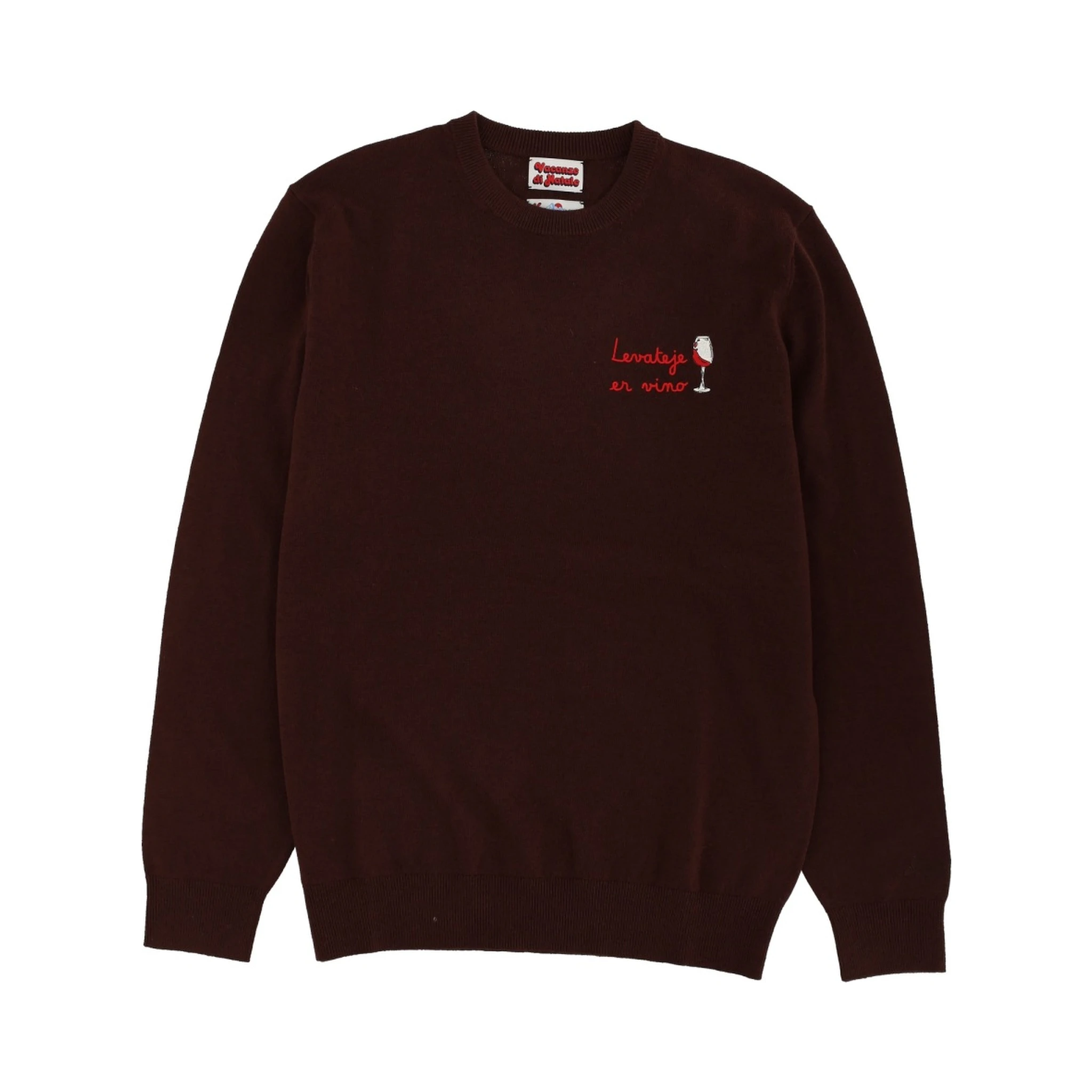 SWEATER WITH EMBROIDERY