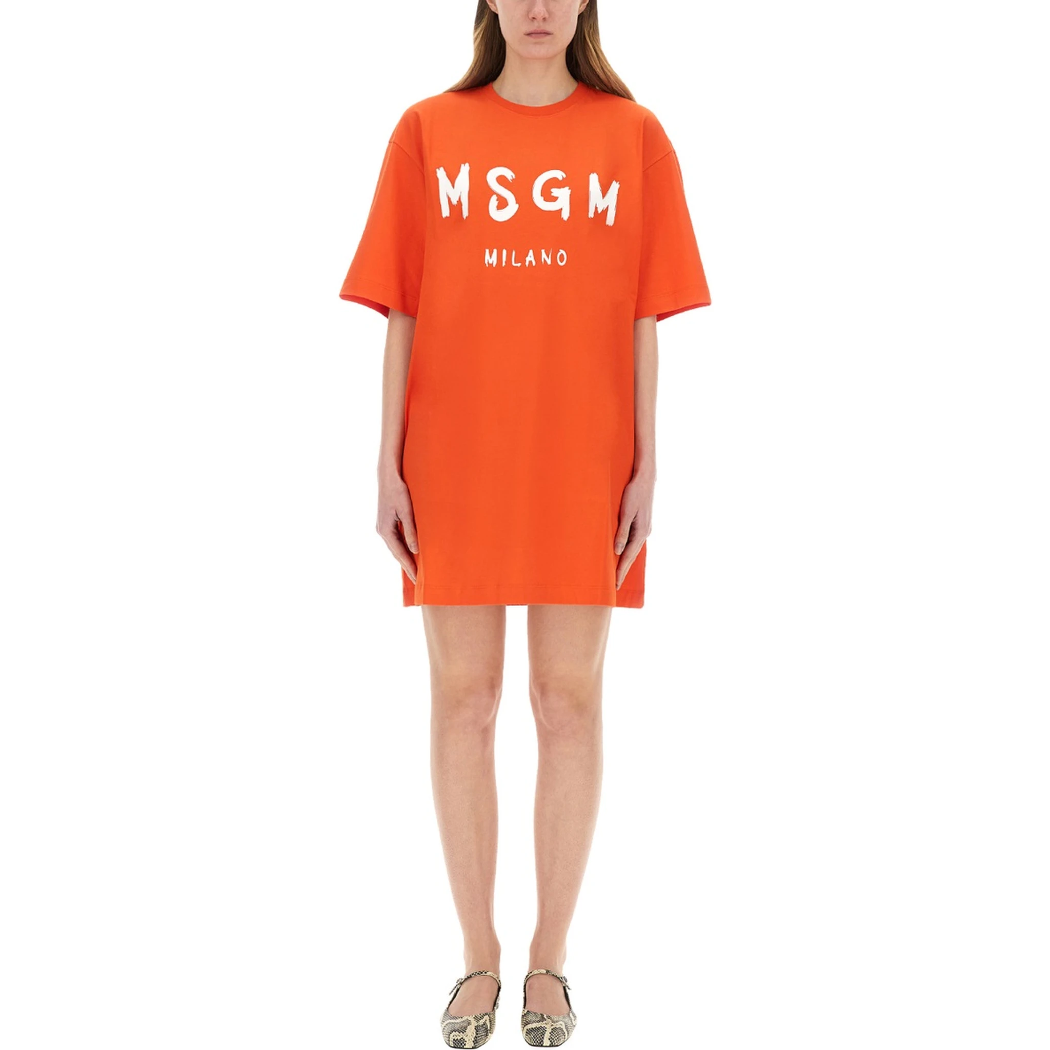 SHORT DRESS WITH LOGO