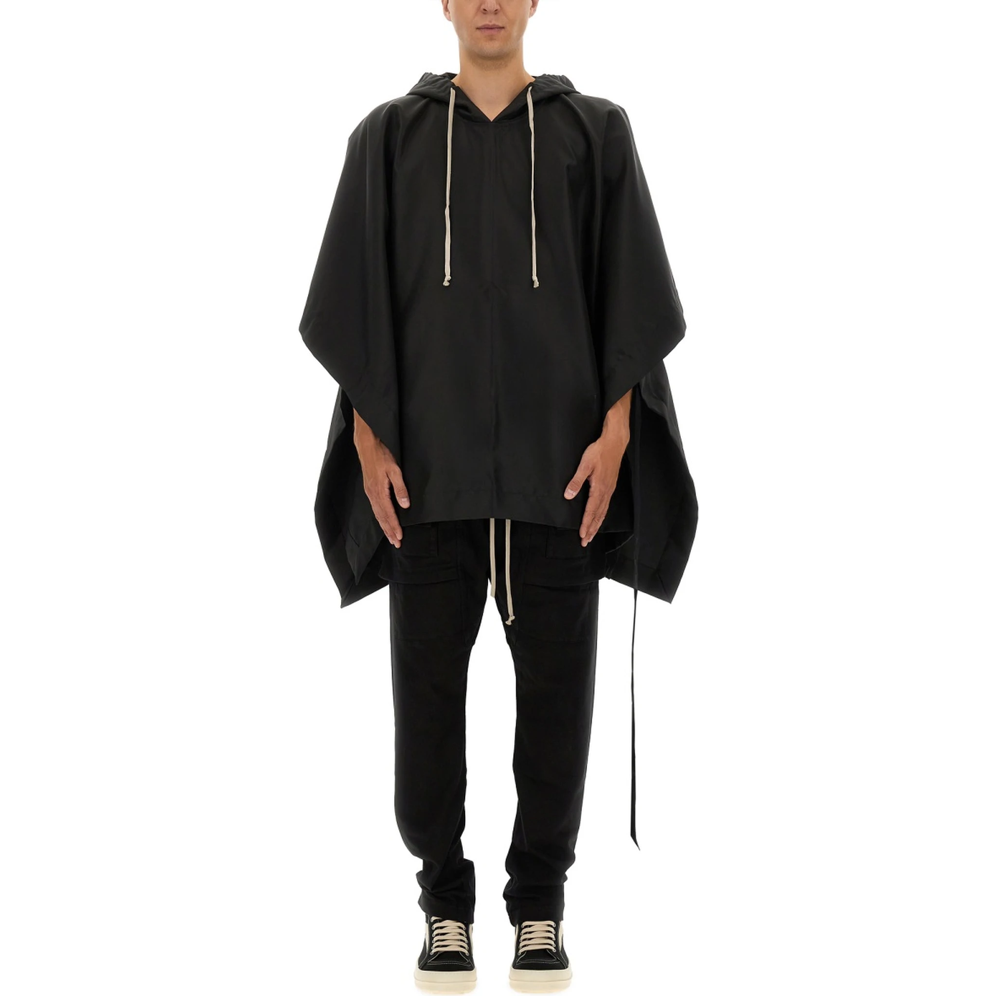 CAPE WITH HOOD