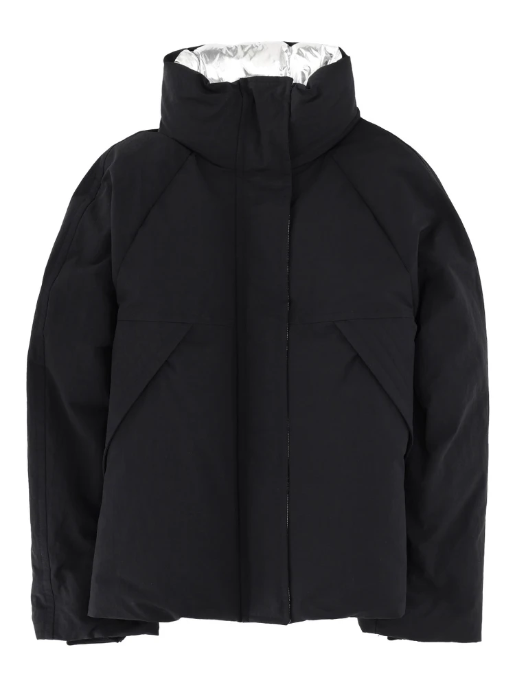 "CRINKLE METALLIC" JACKET