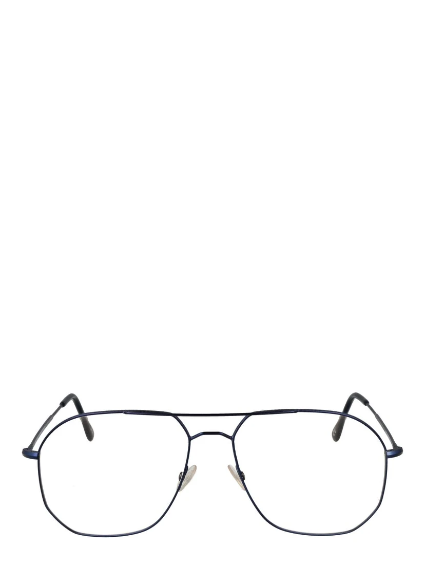 Blue Metal Glasses (Frames)