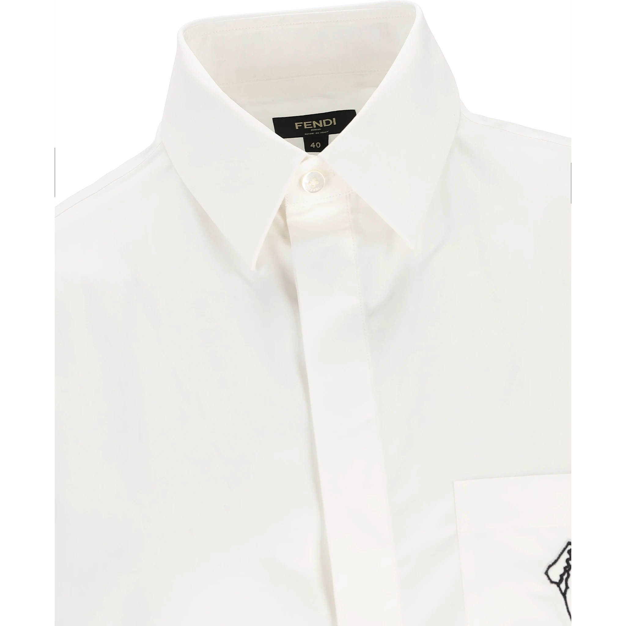 Fendi Shirts White