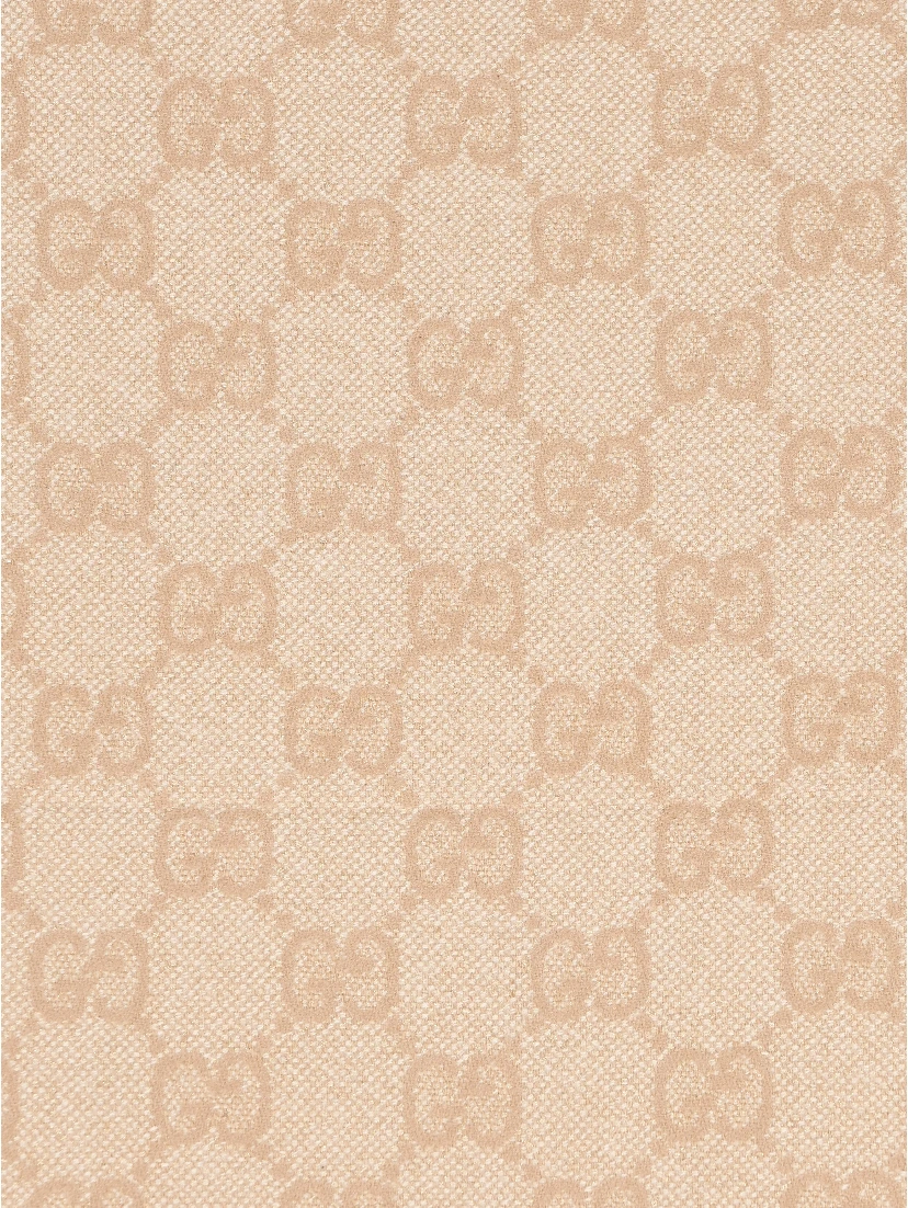 GG wool scarf