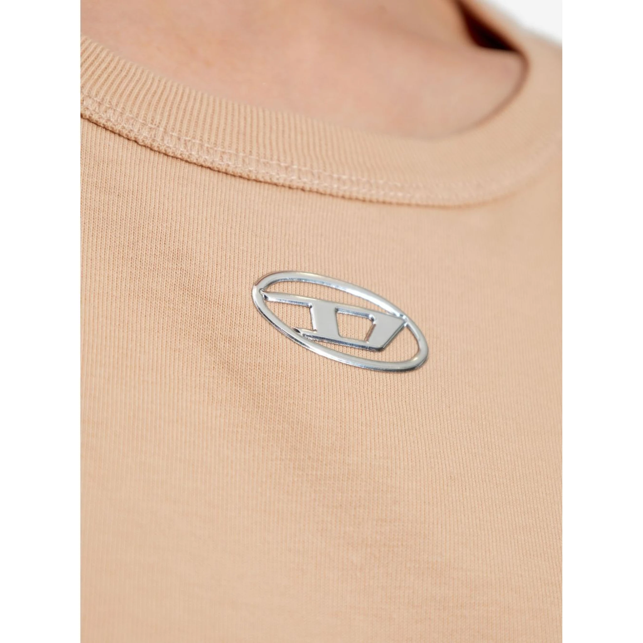 Diesel T-shirts and Polos Beige