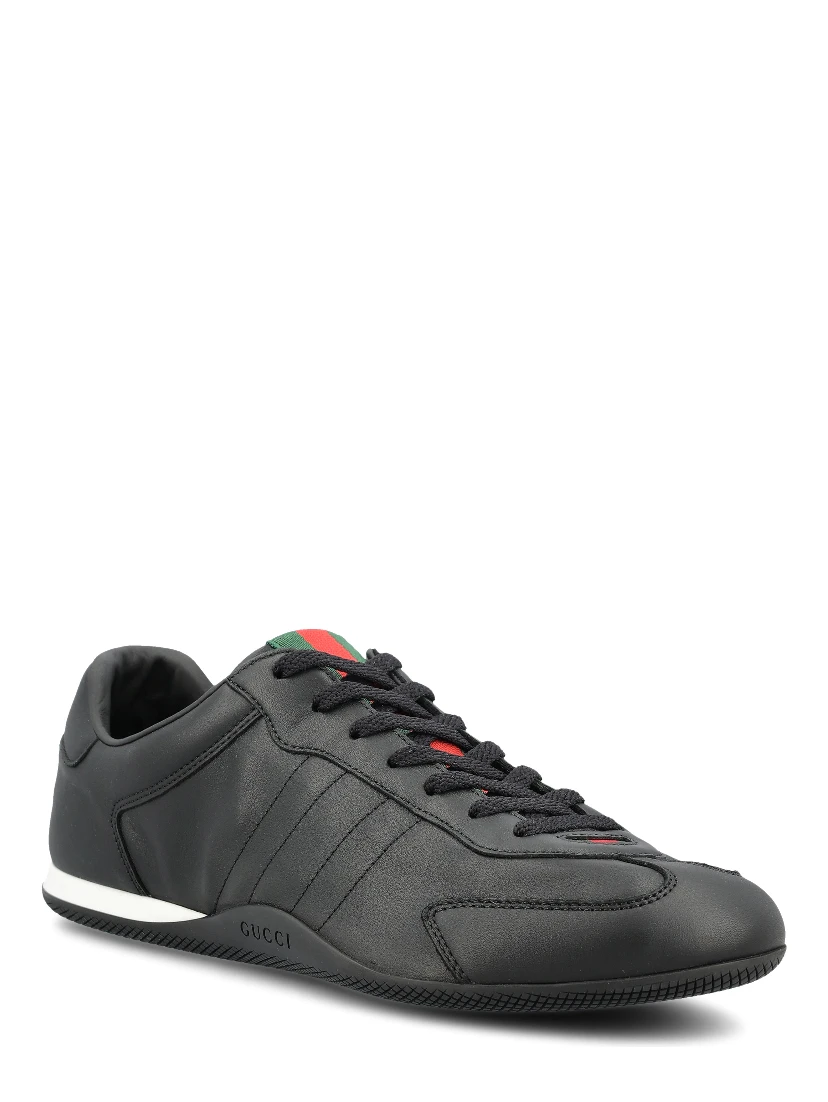 Shift trainers in black leather