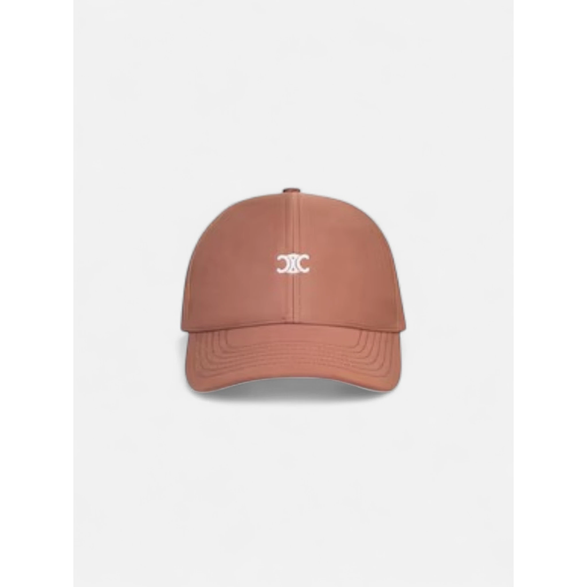 Celine Brown Cap with Logo