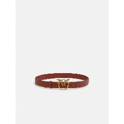 Love Birds leather belt