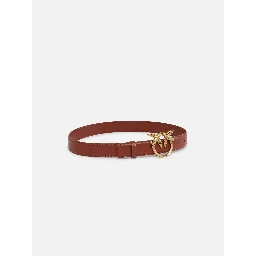 Love Birds leather belt