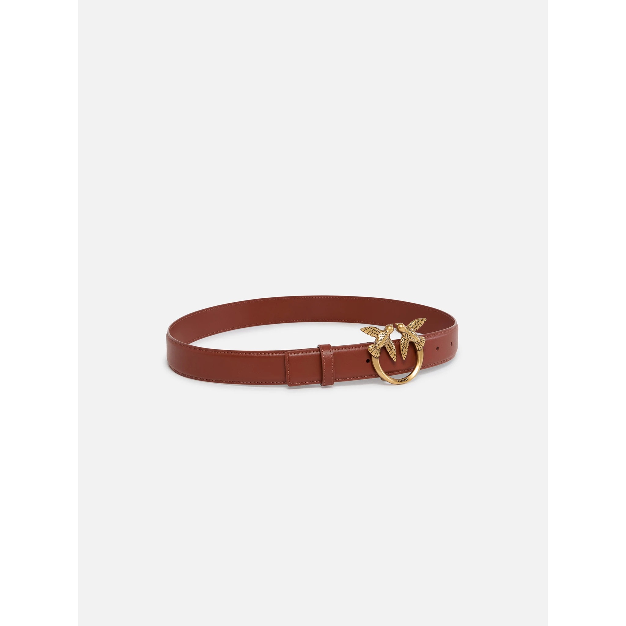 Love Birds leather belt