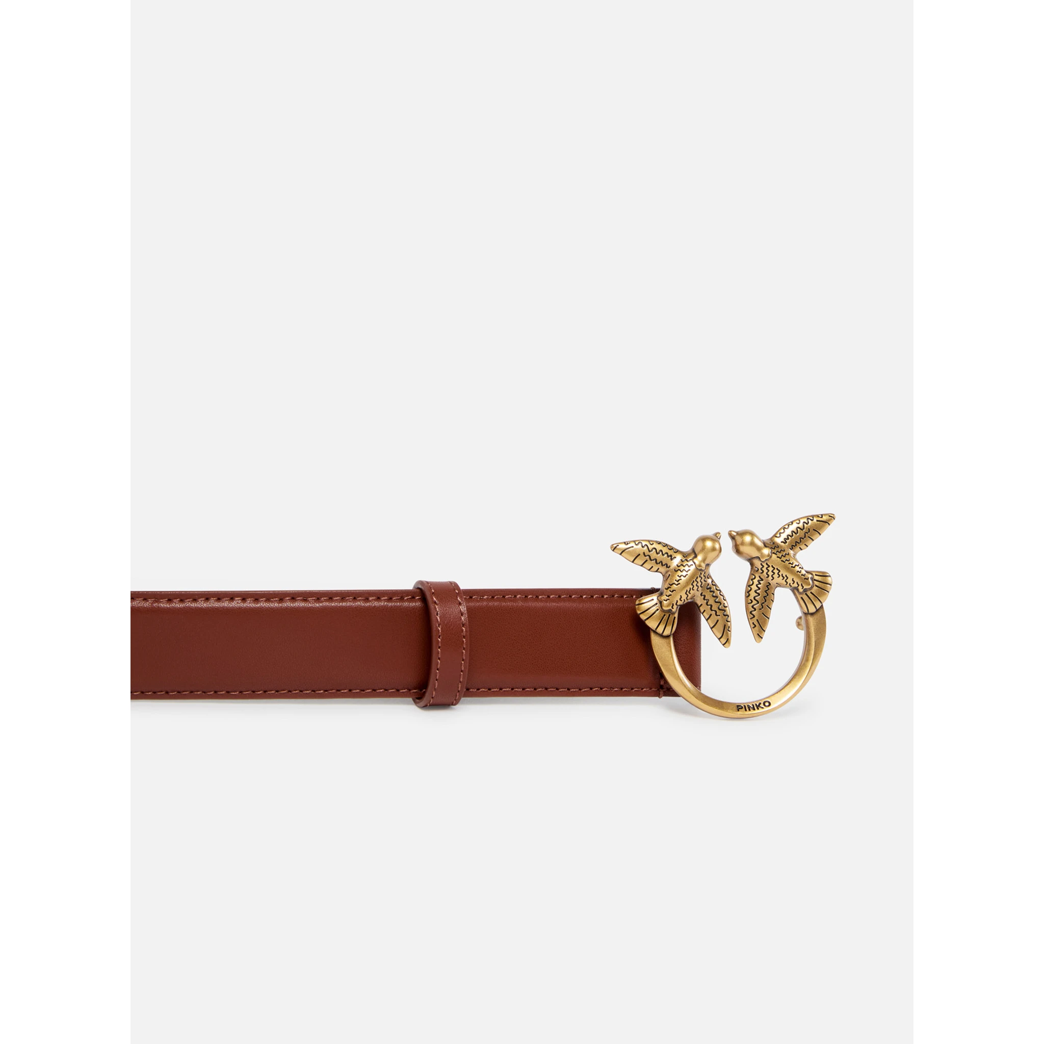 Love Birds leather belt
