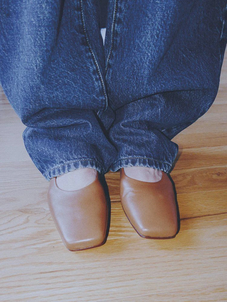 Leather Ballerina Shoes alternative