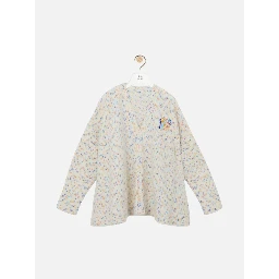 logo-embroidered cardigan