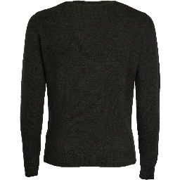 Maglia Girocollo In Seta, Cashmere