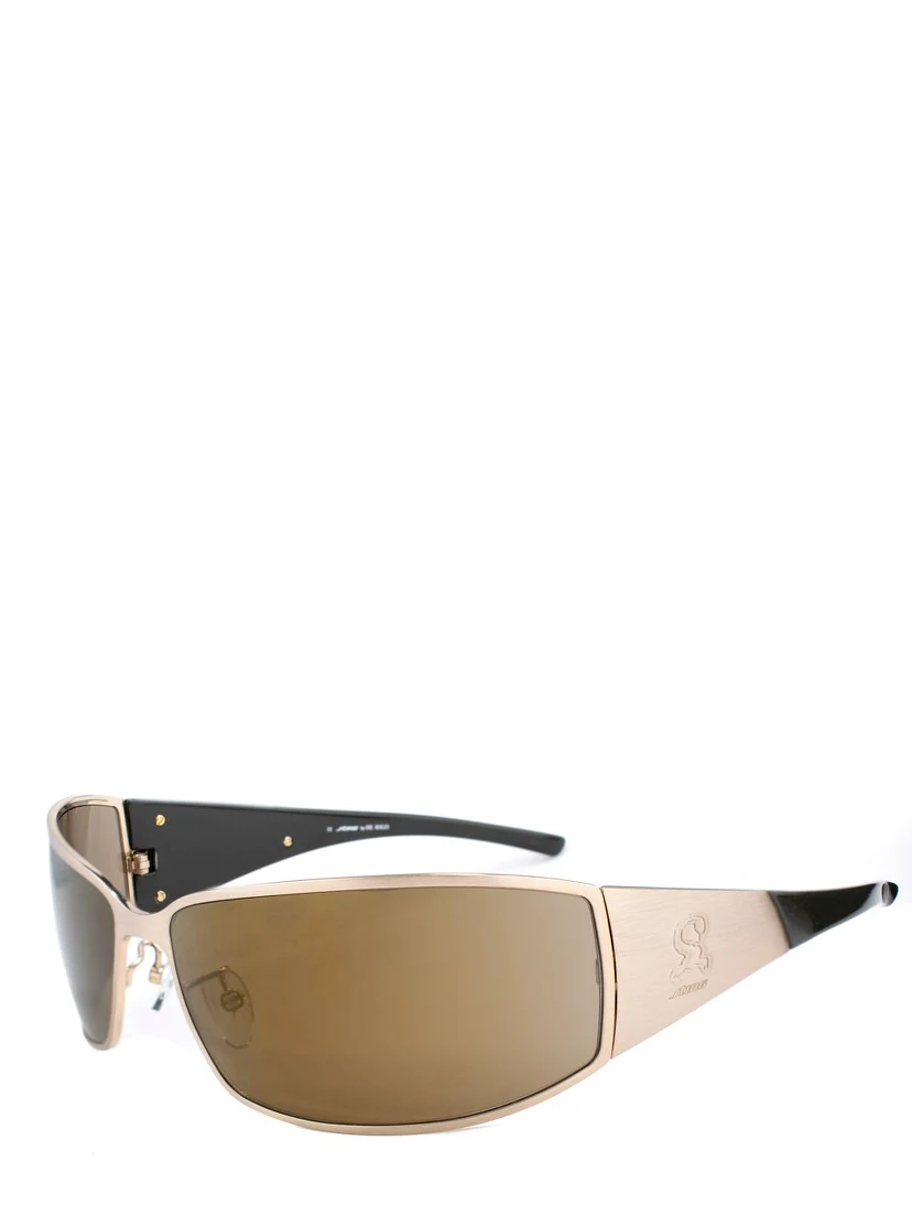 Rose Gold Metal Sunglasses