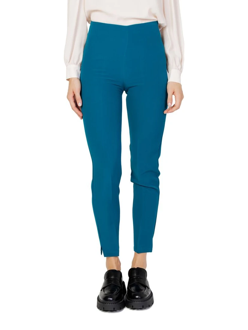 Black Polyester Pants