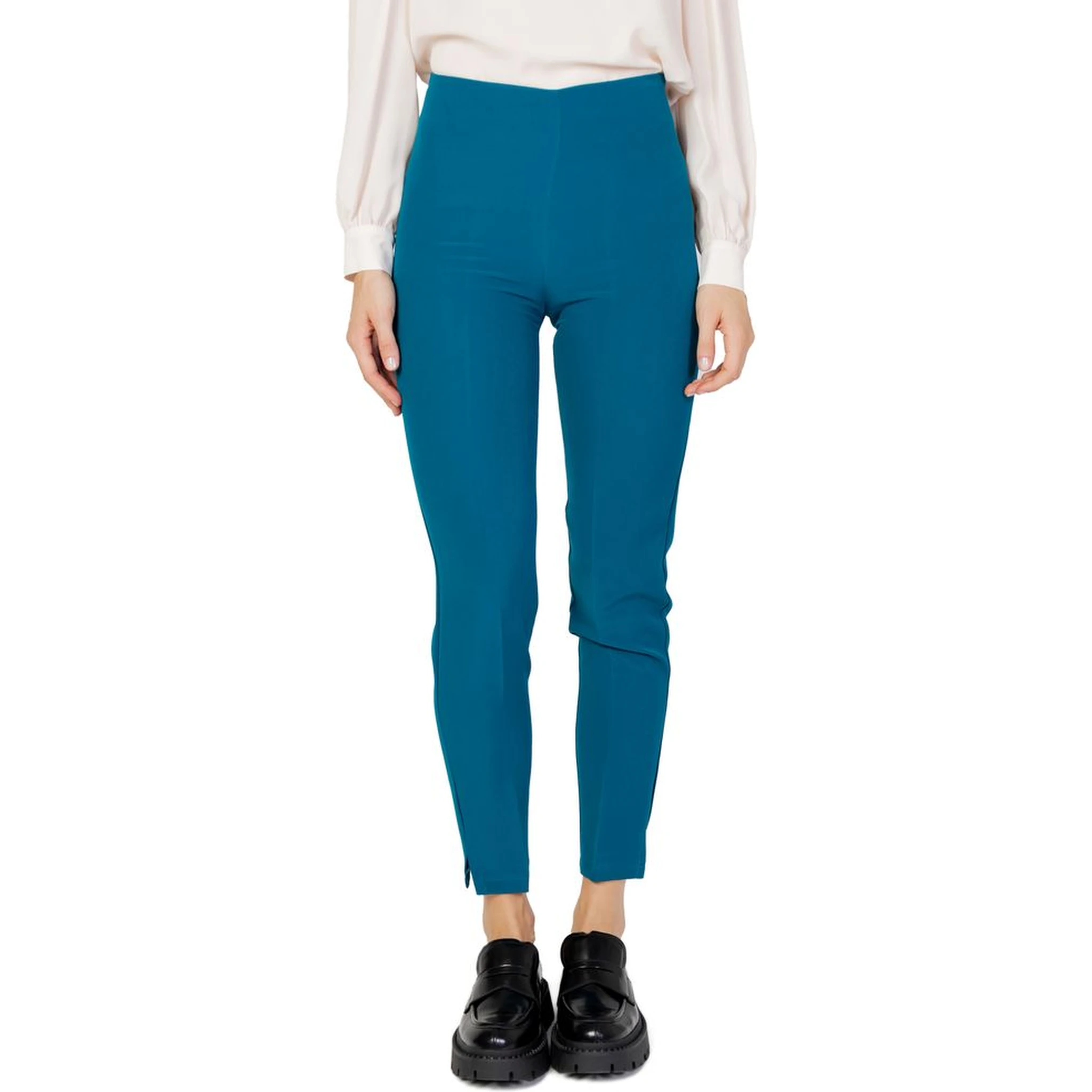 Black Polyester Pants