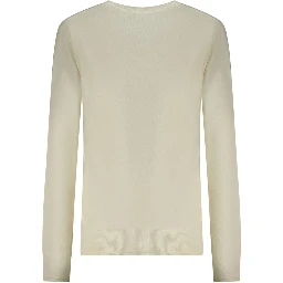 White Poliammide Women's Sweater