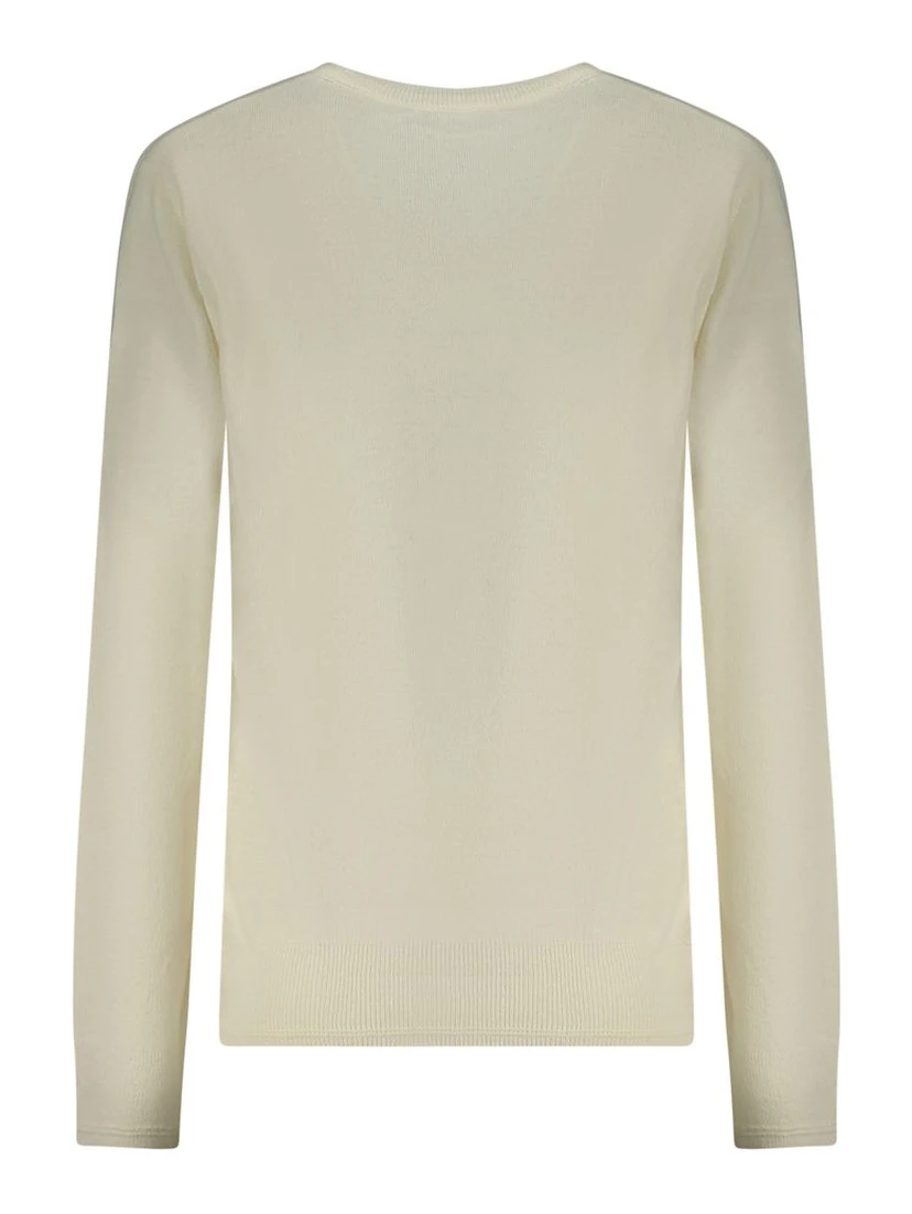 White Poliammide Women's Sweater