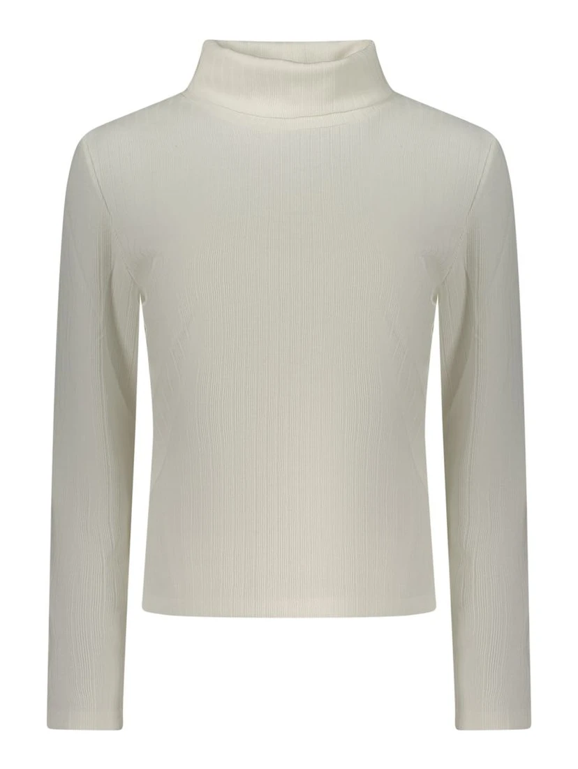 "Bianco Polyester Women Sweater"