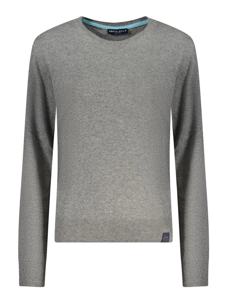 Gray Wool Women Sweater