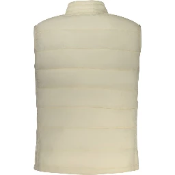 White Polyester Women's Vest