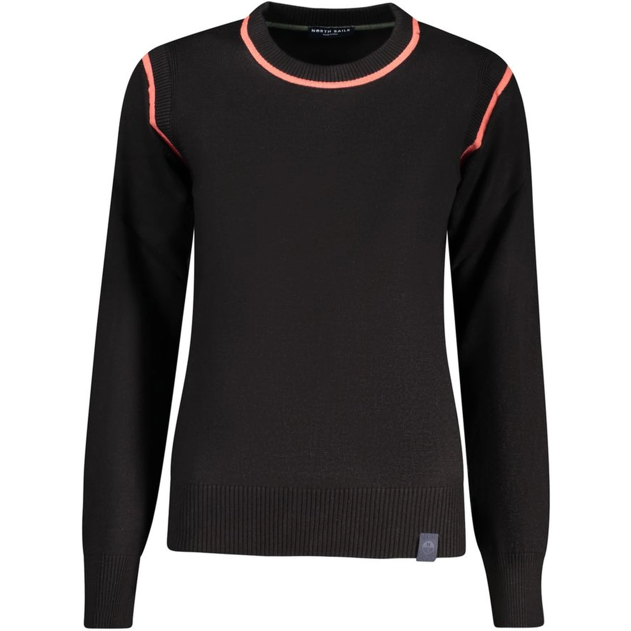 Black Viscose Women Sweater