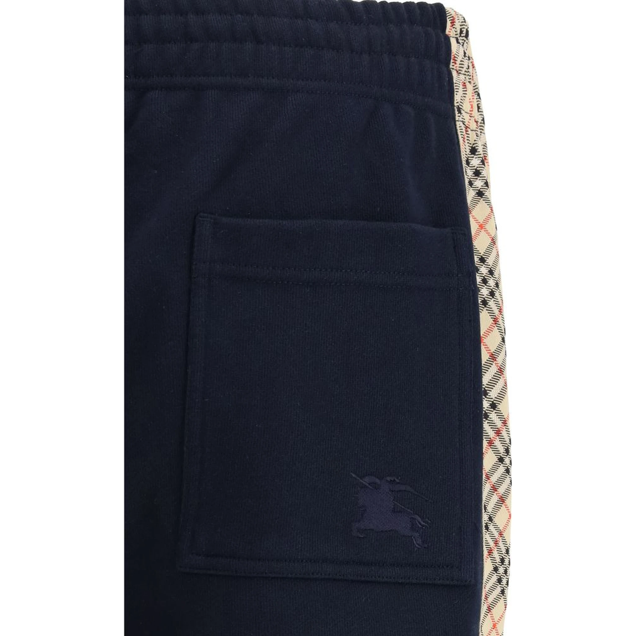 Blue Cotton Joggers (Workout Pants)