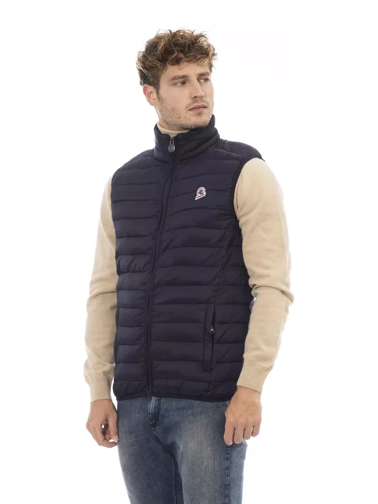 Blue Polyamide Sleveless Jacket alternative